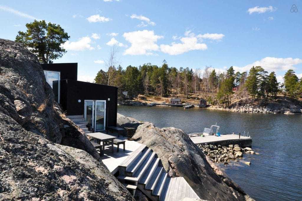 Sea Cottage on the Water with Waterside Sauna